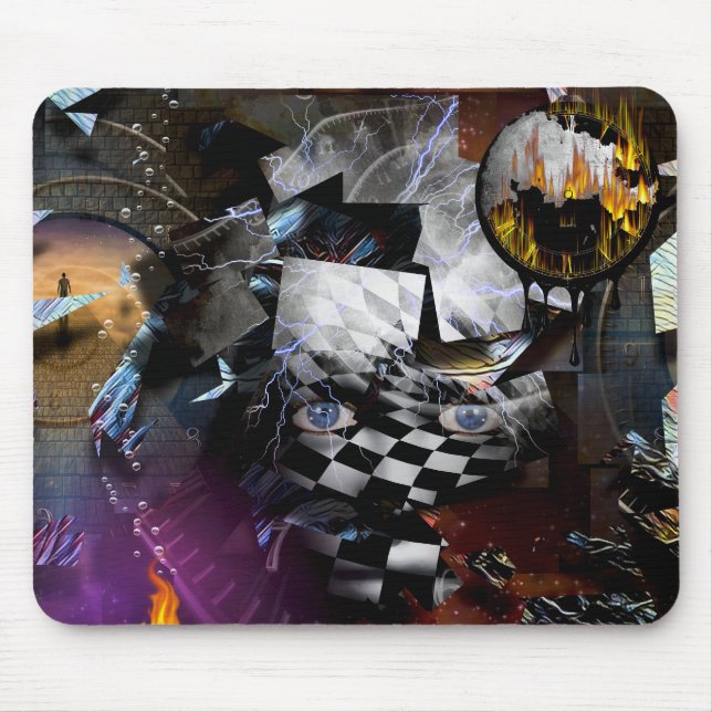 Tapis De Souris Temps et imagination (Devant)