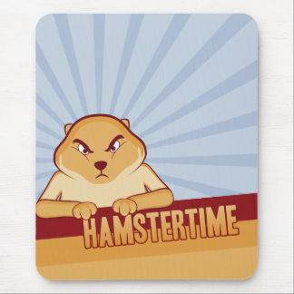 Tapis De Souris Temps Mousepad - verticale de hamster
