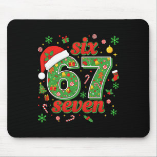 Tapis De Souris Tendance Six Sept Mème Noël 67 Xmas Hommes Femmes