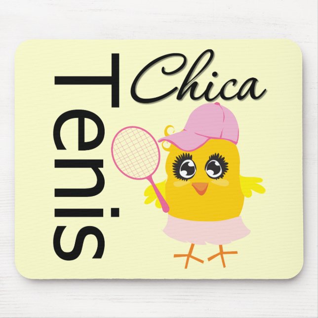 Tapis De Souris Tenis Chica (Devant)