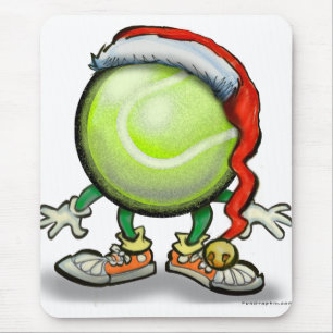 Tapis De Souris Tennis Noël