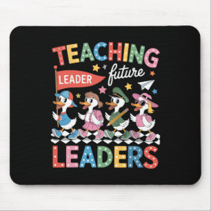Tapis De Souris Tenseignement des futurs leaders drôle d'oie ensei