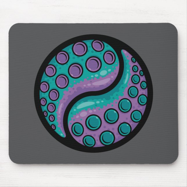 Tapis De Souris Tentacle Yin Yang (Devant)