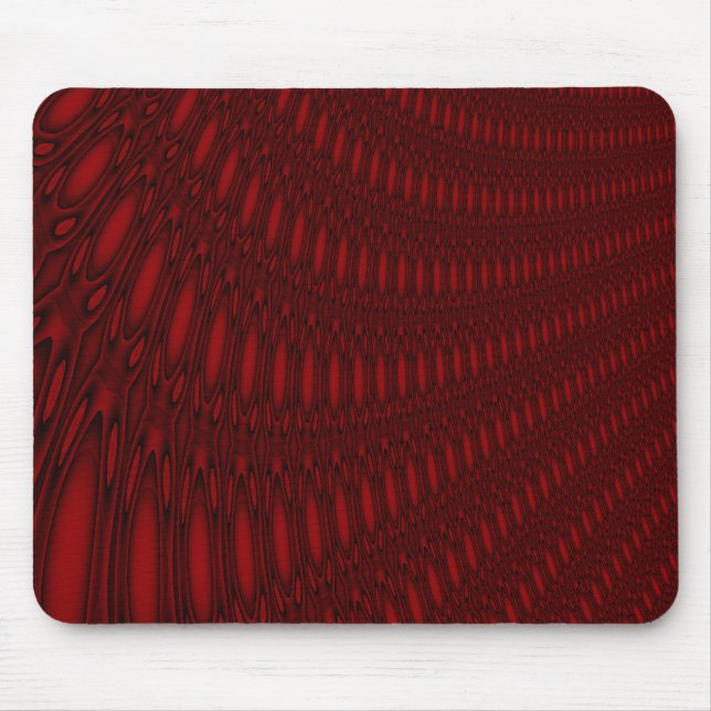 Tapis De Souris Tentacles de pieuvre rouge Mousepad (Devant)
