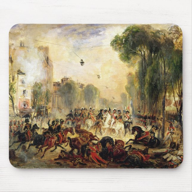 Tapis De Souris Tentative d'assassinat sur le Roi Louis-Philippe (Devant)