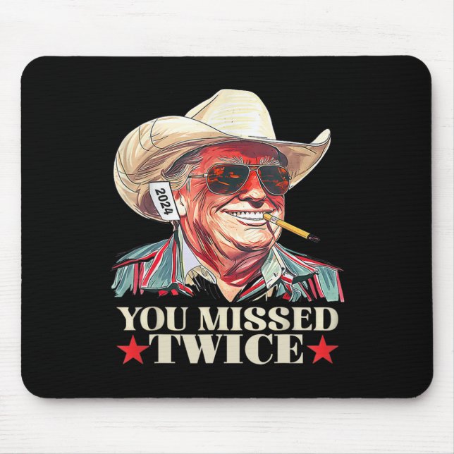 Tapis De Souris Tentative d'initiation de Trump Trump 2024 Vous av (Devant)
