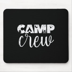 Tapis De Souris Tentes d'équipe de camping Amis Famille Hommes Fem