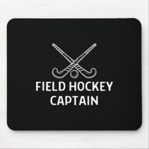Tapis De Souris Tenue de capitaine de hockey sur gazon Femmes Homm