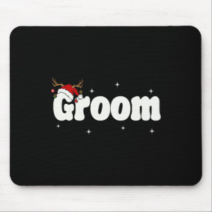 Tapis De Souris Tenues de Noël pour couples Saint-Nicolas Mariée M