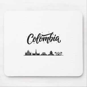 Tapis De Souris Tenues de vacances de voyage de la skyline de Colo