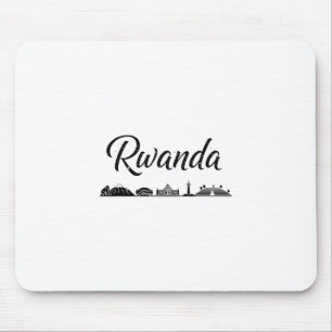 Tapis De Souris Tenues de vacances de voyage sur la ligne d'horizo
