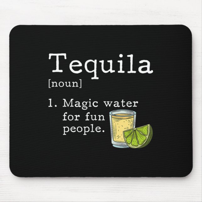 Tapis De Souris Tequila Lover Cinco De Mayo Parti Mexicain Me Dons (Devant)