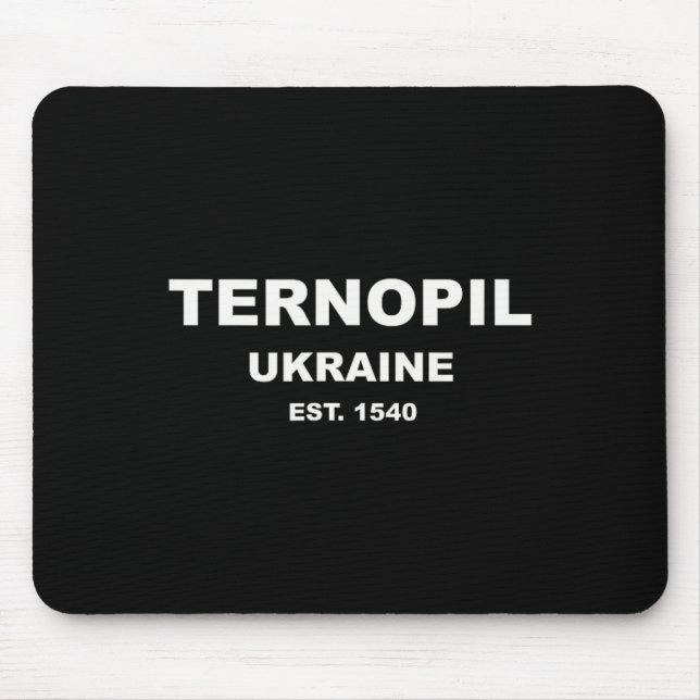 Tapis De Souris Ternopil Ukraine  (Devant)