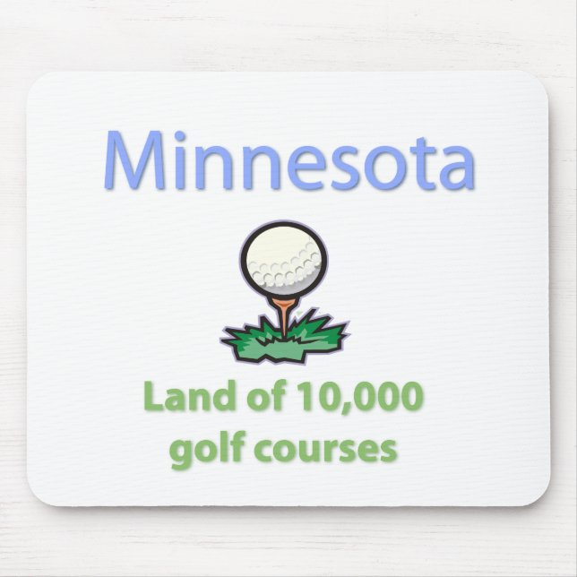 Tapis De Souris Terrain de 10 000 terrains de golf (Devant)