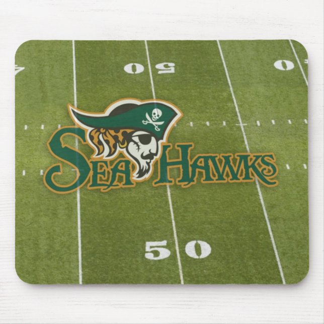 Tapis De Souris Terrain de football Mousepad de Seahawk (Devant)