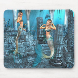 Tapis De Souris Terrain de jeu de sirènes