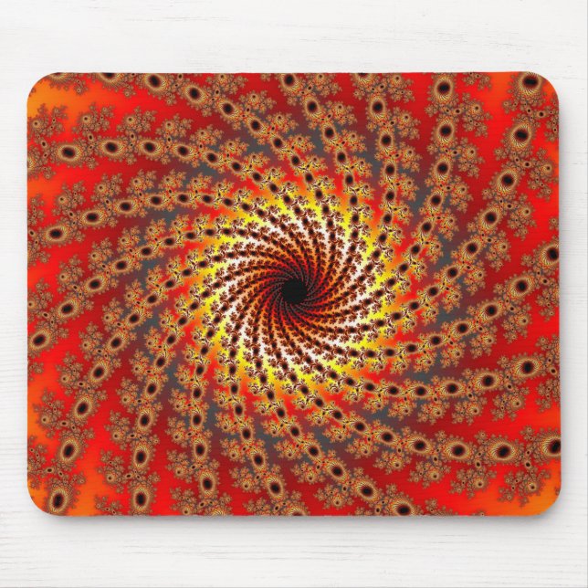 Tapis De Souris Terrapin Spin Fractal Art (Devant)