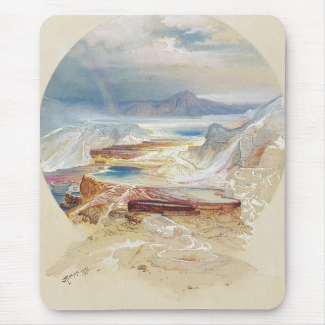 Tapis De Souris Terrasse Minerva, Moran, 1872 (Devant)