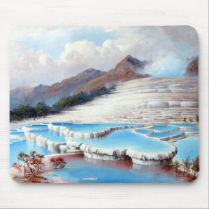Tapis De Souris Terrasses blanches de Charles Blomfield, Nouvelle-