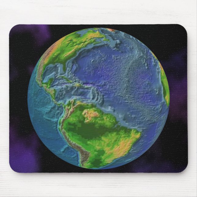 Tapis De Souris TERRE 1 Mousepad (Devant)