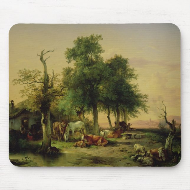 Tapis De Souris Terre de pâturage (Devant)