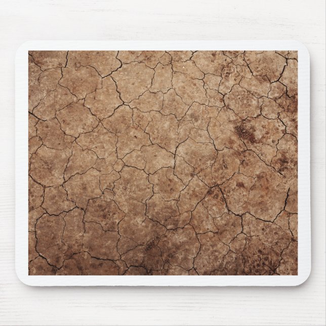 Tapis De Souris Terre sec sec aride (Devant)