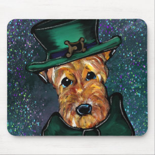 TAPIS DE SOURIS TERRIER AIREDALE