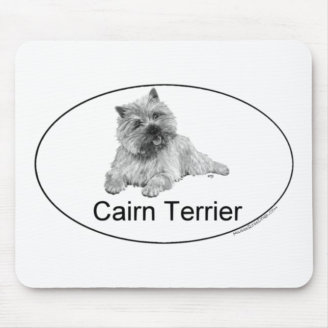 Tapis De Souris Terrier Cairn (Devant)