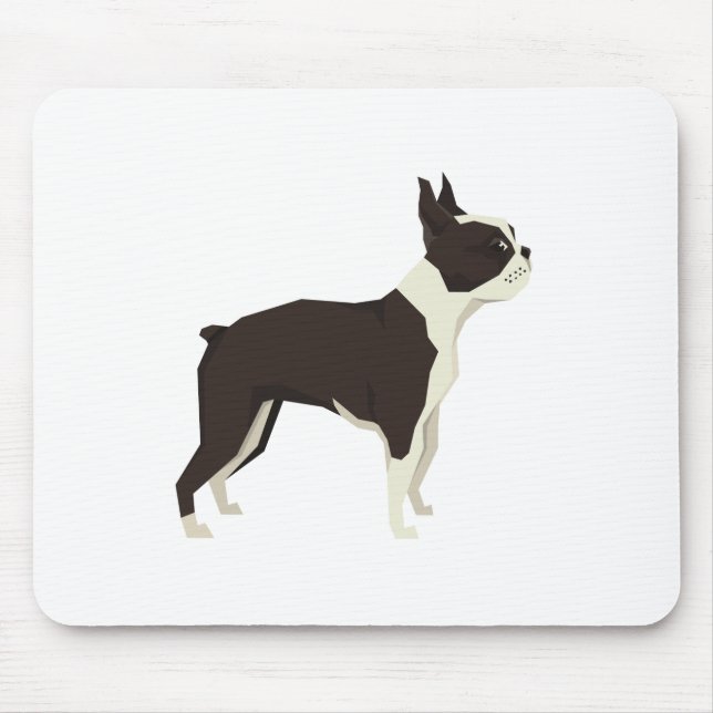 Tapis De Souris Terrier de Boston (Devant)
