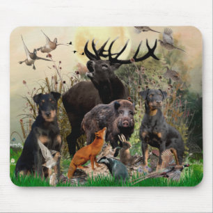 Tapis De Souris Terrier de chasse allemand (Jagdterrier)