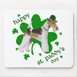 Tapis De Souris Terrier Fox à poil dur Saint-Patrick
