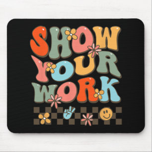 Tapis De Souris Tes professeurs de travail Femmes Maths Musique Hi