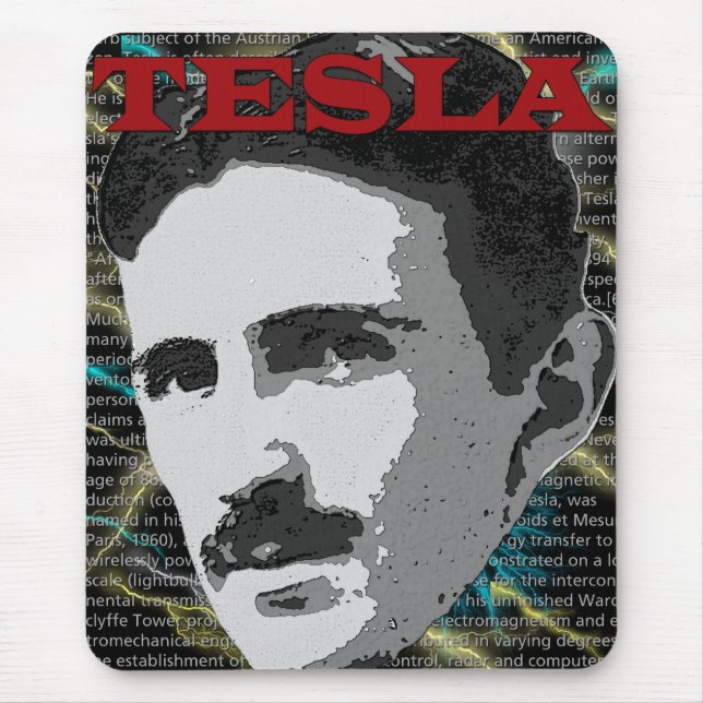 TAPIS DE SOURIS TESLA (Devant)
