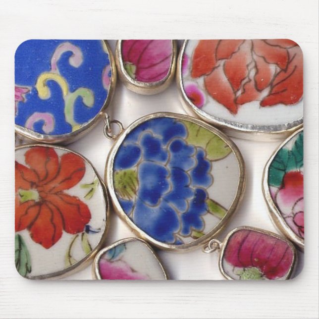 Tapis De Souris Tessons en céramique de poterie de dynastie de (Devant)