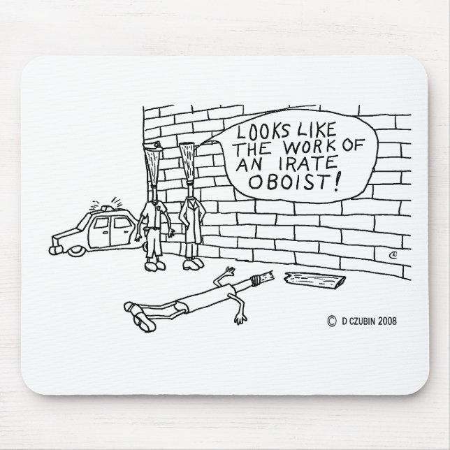 Tapis De Souris Test au mur (Devant)