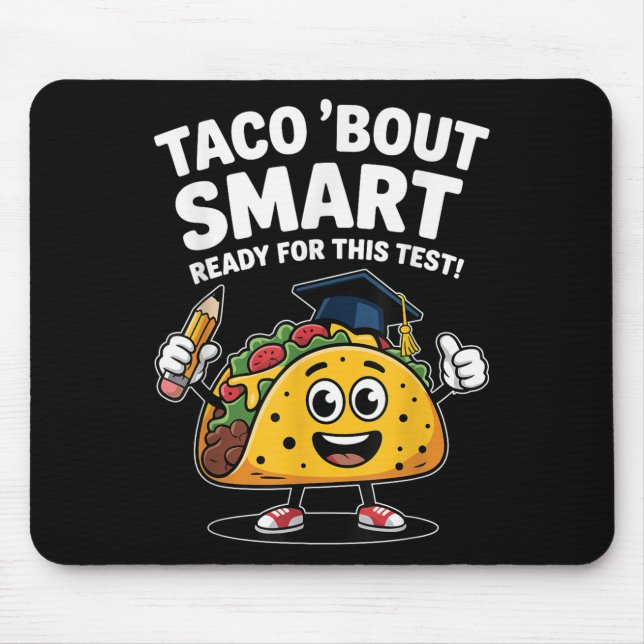 Tapis De Souris Test Day Teacher Shirt Motivational Testing Day Ta (Devant)