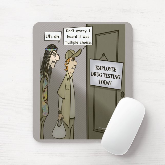 Tapis De Souris Test des employés (Avec souris)