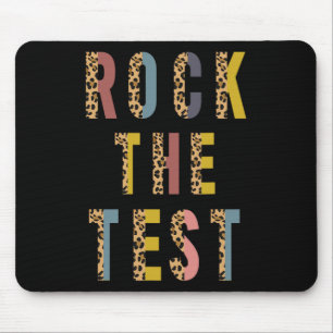 Tapis De Souris Test Retro Motivational Testing Day Enseignant St