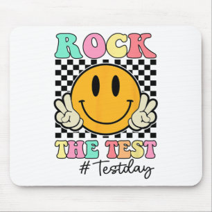 Tapis De Souris Test Retro Smile Enseignant Enfants Test Jour