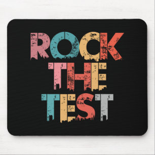 Tapis De Souris Test Vintage Enseignant Test Jour Test Enseignemen