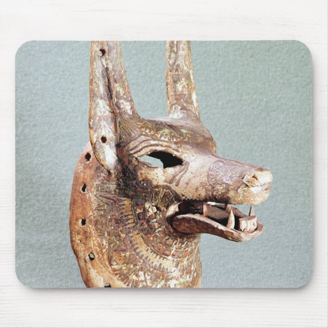 Tapis De Souris Tête d'Anubis, avec une mâchoire articulée (Devant)