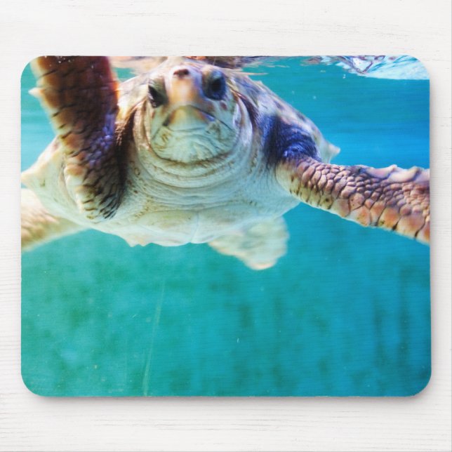 Tapis De Souris Tête de bois #4 Mousepad (Devant)