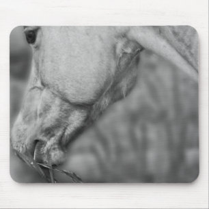 Tapis De Souris Tête de cheval B&W ~ Mousepad
