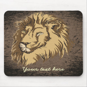 Tapis De Souris Tête de lion mousepac personnalisé