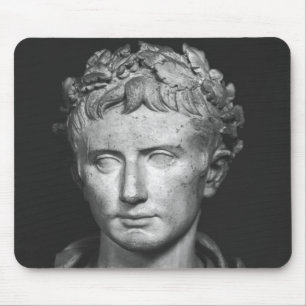 Tapis De Souris Tête d'empereur Augustus
