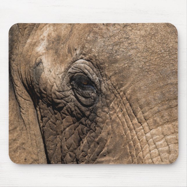 Tapis De Souris Tête d'un éléphant (Devant)
