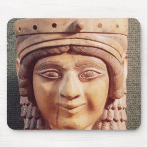 Tapis De Souris Tête d'une femme, appelée Madame du puits