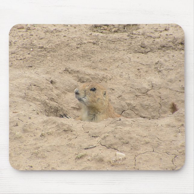 Tapis De Souris Tête hors de terrier (Devant)
