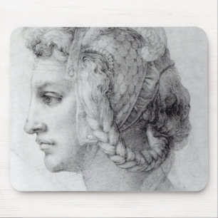 Tapis De Souris Tête idéale d'une femme, c.1525-28