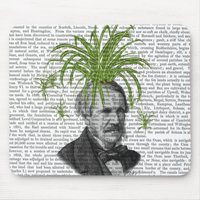 Tapis De Souris Tête Plante Spider (Devant)